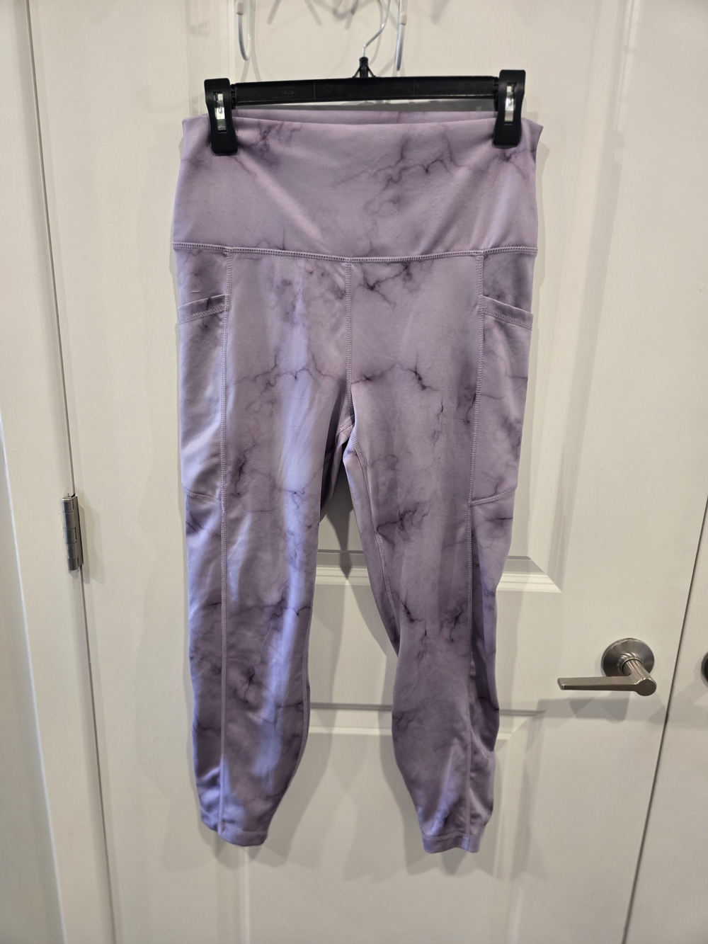 Velocity Lavender Marble Leggings
